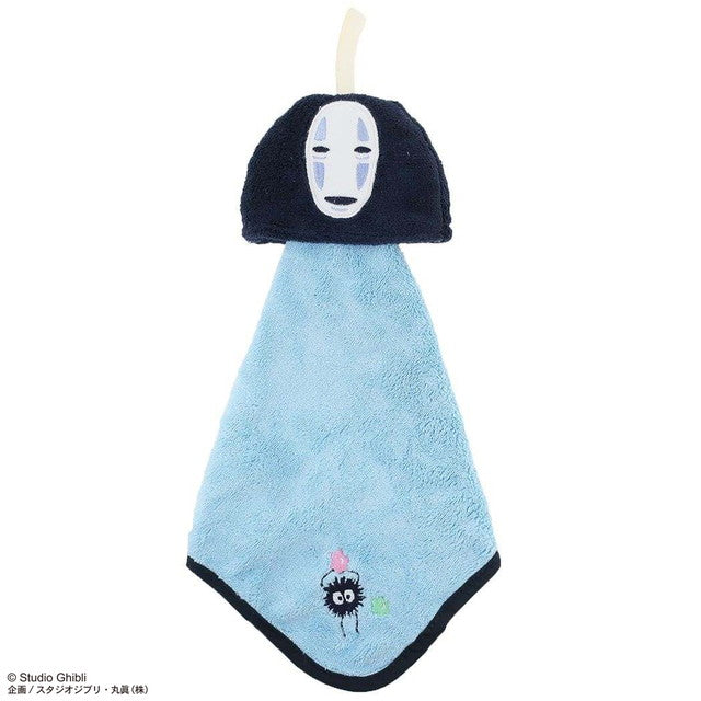 Spirited Away - No Face Embroidered Micro Loop Towel