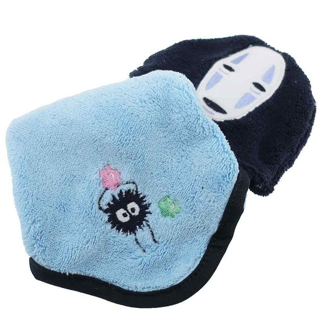 Spirited Away - No Face Embroidered Micro Loop Towel