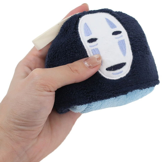 Spirited Away - No Face Embroidered Micro Loop Towel