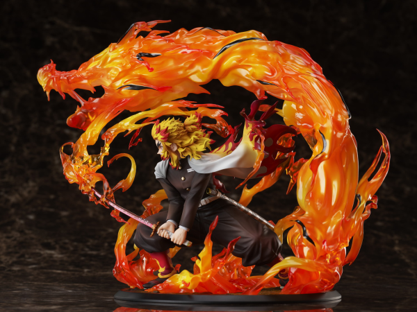 Demon Slayer: Kimetsu no Yaiba Kyojuro Rengoku 1/8 Scale ANIPLEX