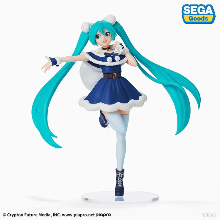 Hatsune Miku Christmas 2020 Blue Ver. Super Premium Figure online for sale in South Africa