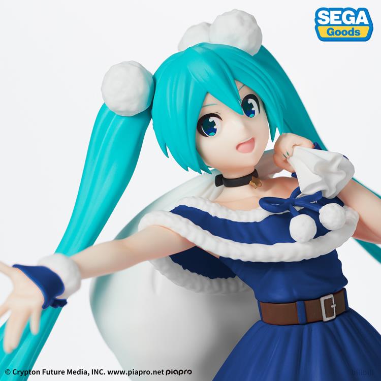 Hatsune Miku Christmas 2020 Blue Ver. Super Premium Figure online for sale in South Africa